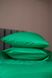 Комплект постільної білизни Поплін, зелений 100% бавовна 00109 фото 2